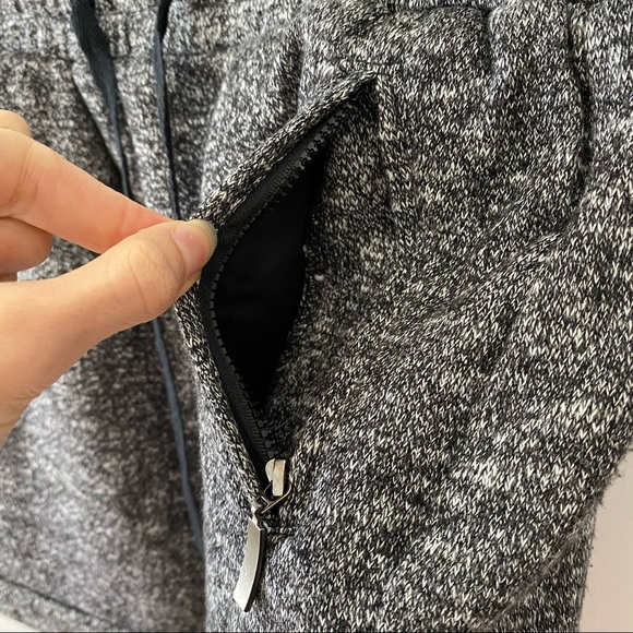 SALT & PEPPER MINI HIGH WAISTED LOUNGEWEAR SKIRT - Picture 3 of 7